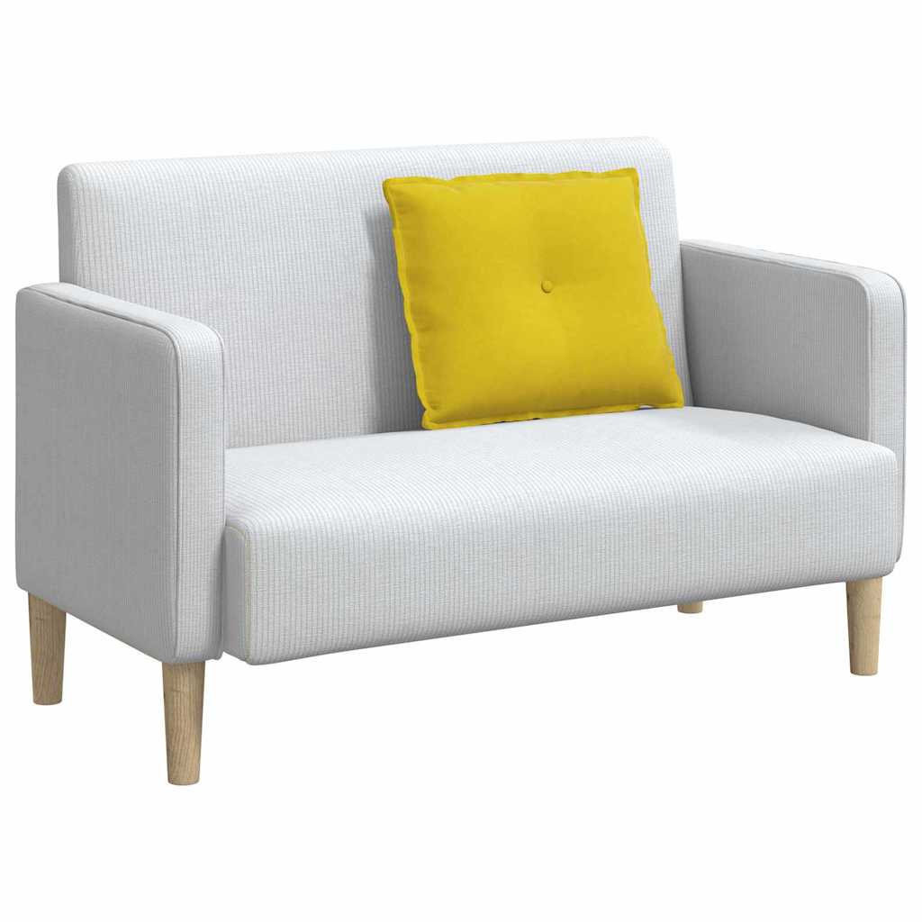 Rückenkissen Gelb 60 x 50 cm Cordstoff