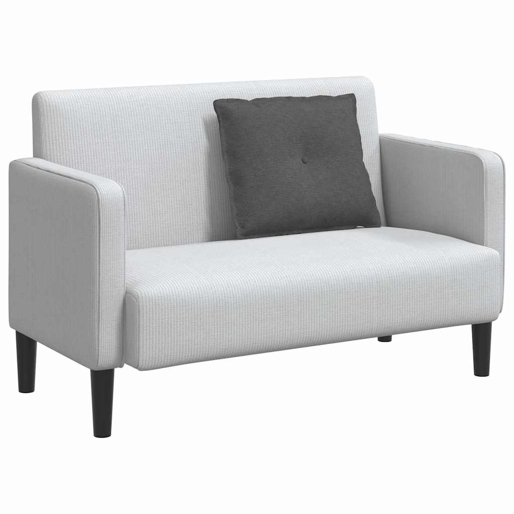 Rückenkissen Dunkelgrau 60 x 50 cm Cordstoff