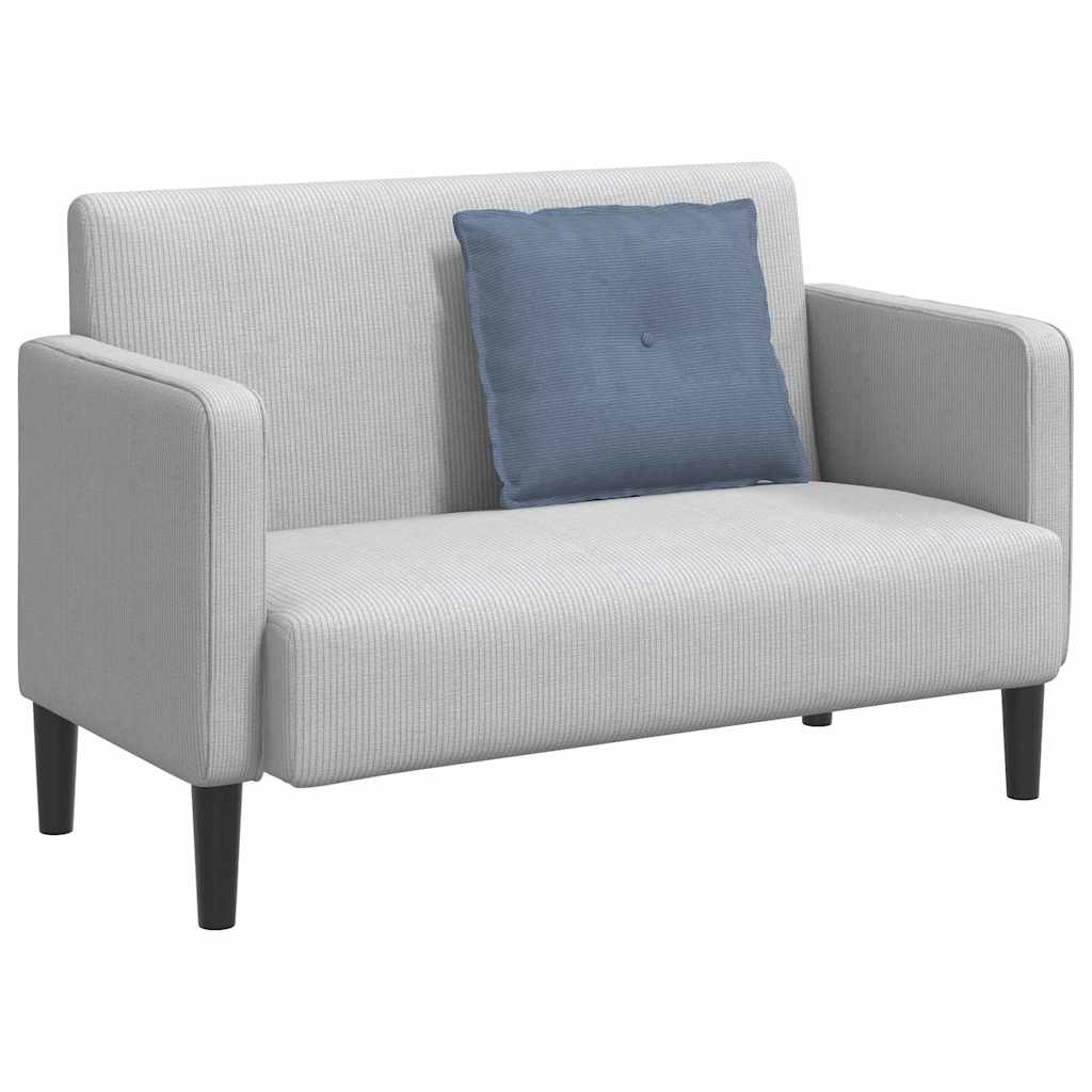 Rückenkissen Blau 60 x 50 cm Cordstoff