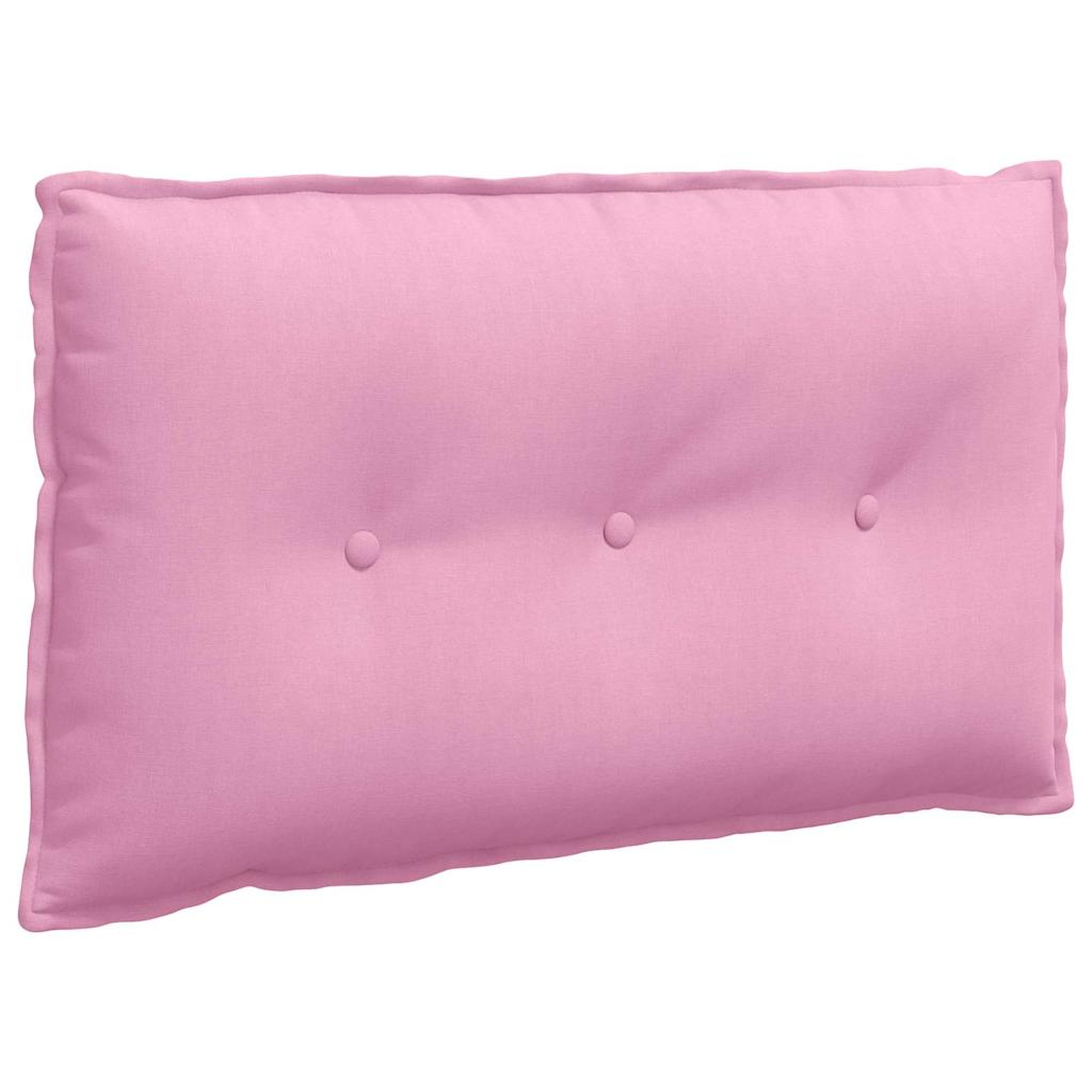Rückenkissen Rosa 80 x 19 x 50 cm Stoff