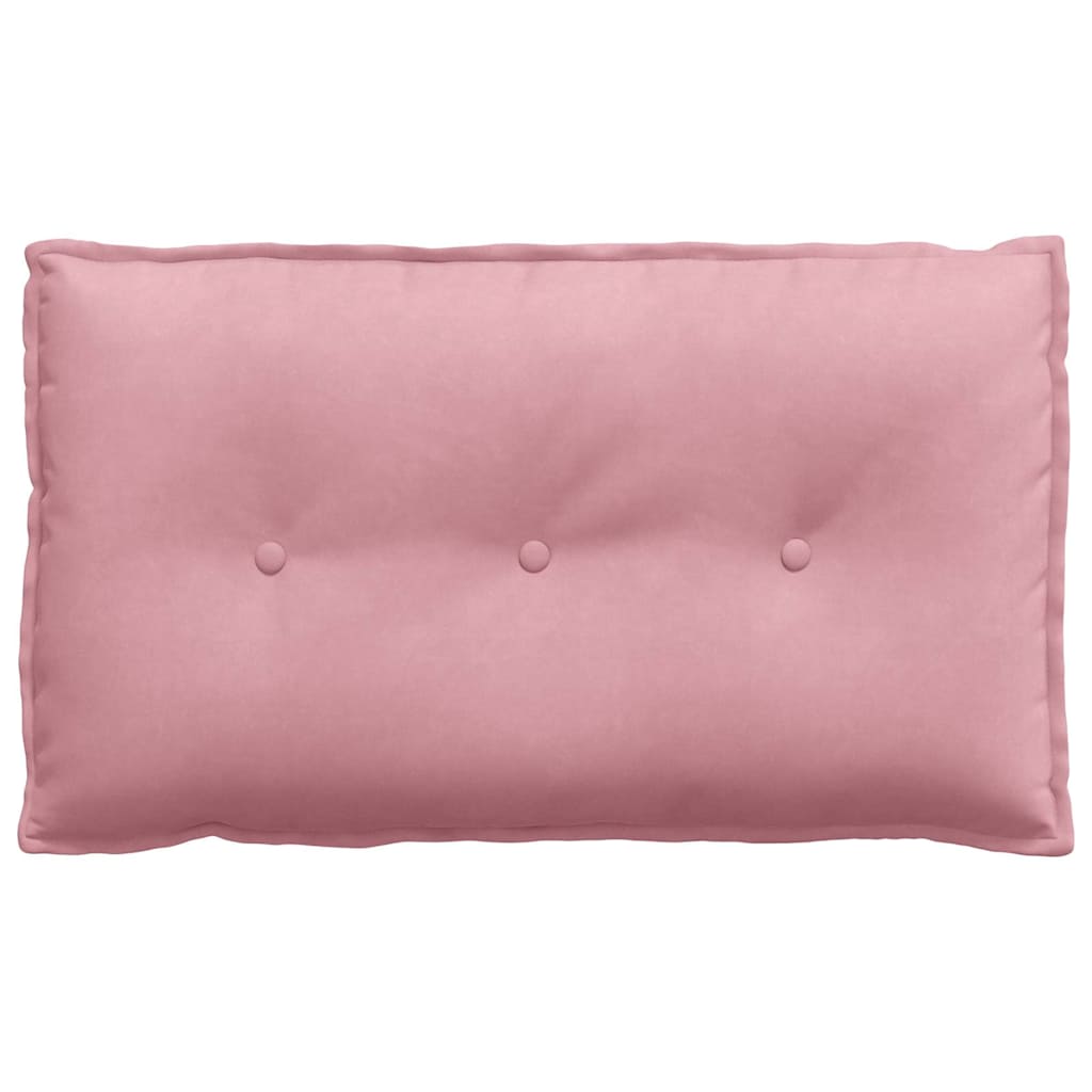 Rückenkissen Rosa 80 x 50 cm Cordstoff