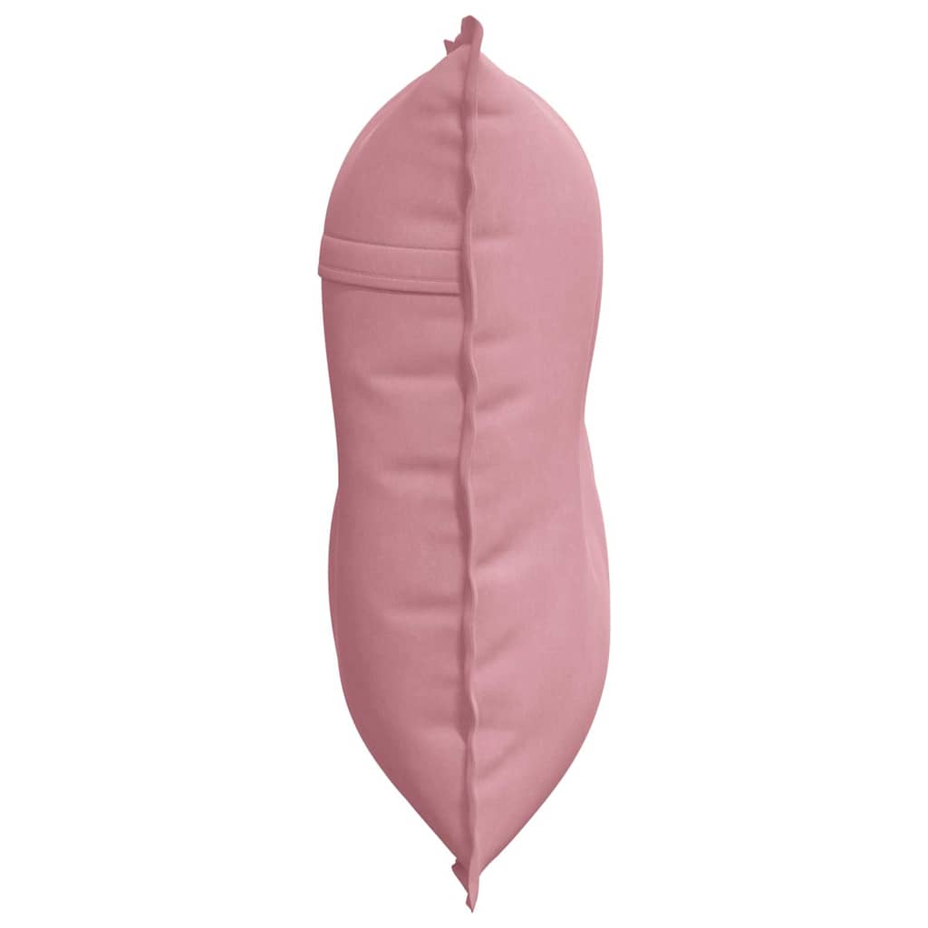 Rückenkissen Rosa 80 x 50 cm Cordstoff