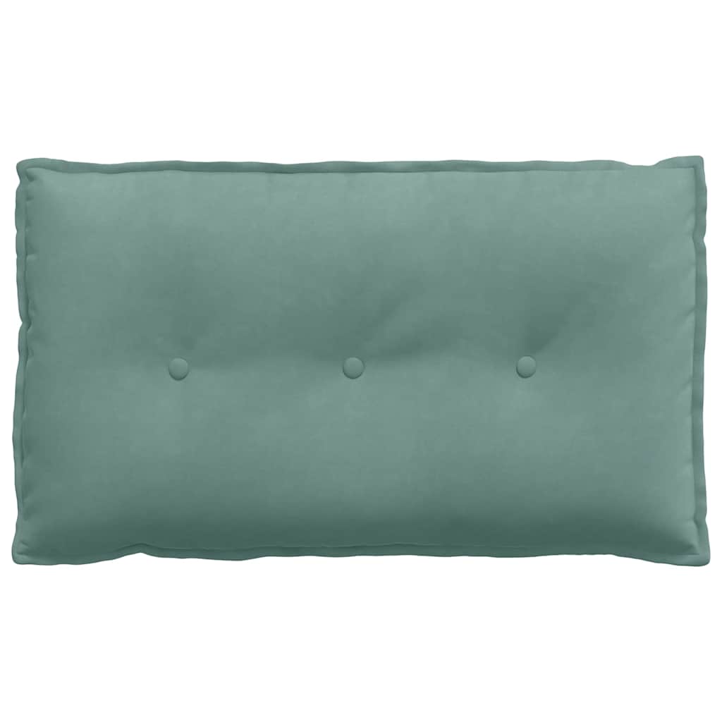 Rückenkissen Meergrün 80 x 50 cm Cordstoff