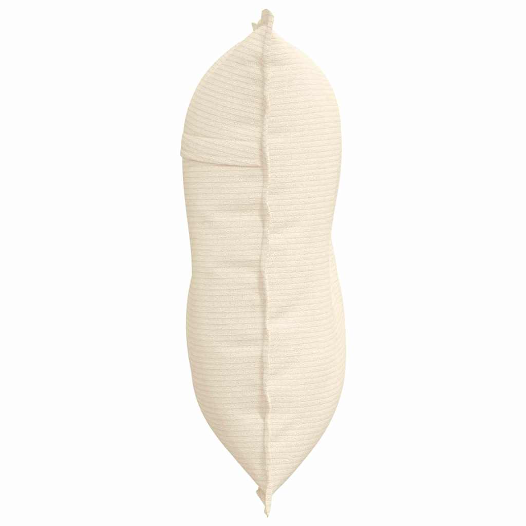 Rückenkissen Creme 80 x 50 cm Cordstoff