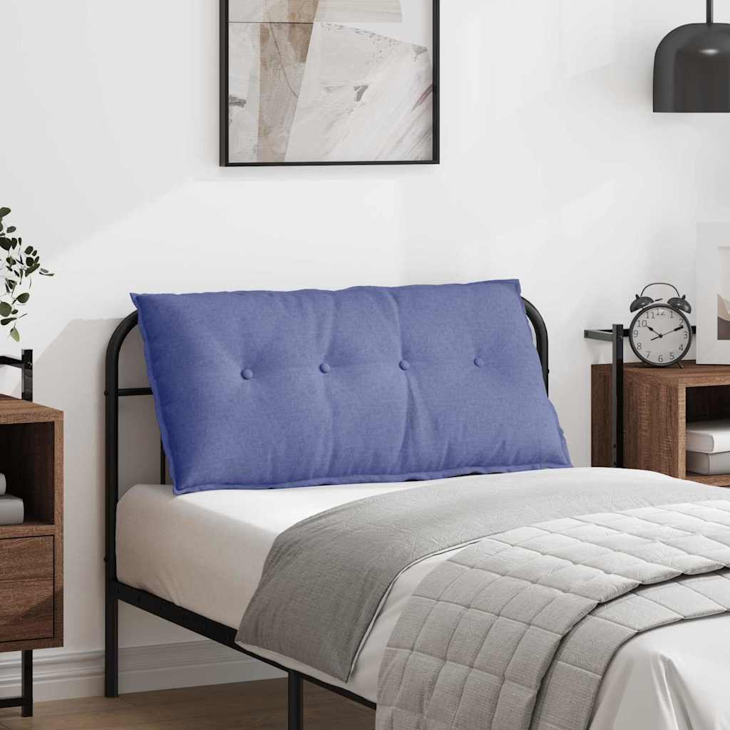 Rückenkissen Jeans blau 100 x 19 x 50 cm Stoff