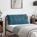 Rückenkissen Blau 100 x 50 cm Cordstoff