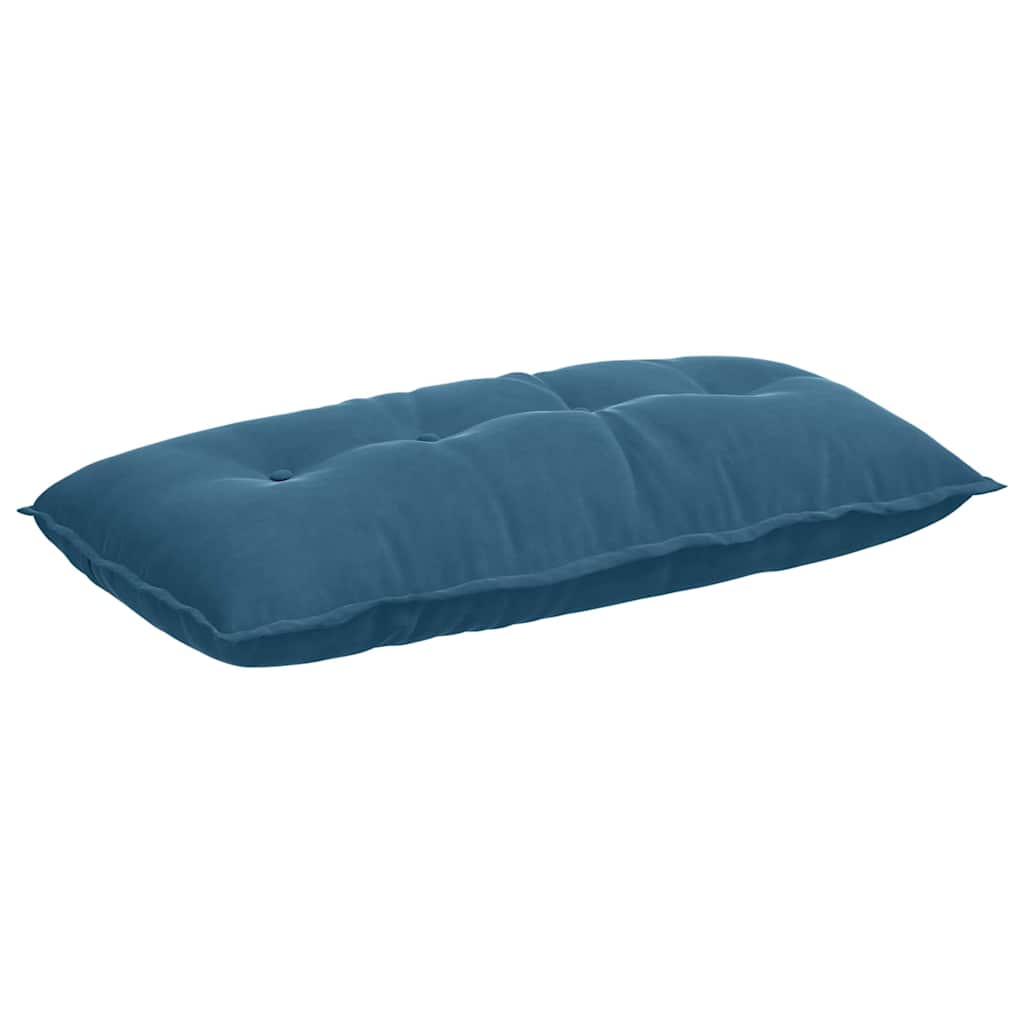 Rückenkissen Blau 100 x 50 cm Cordstoff