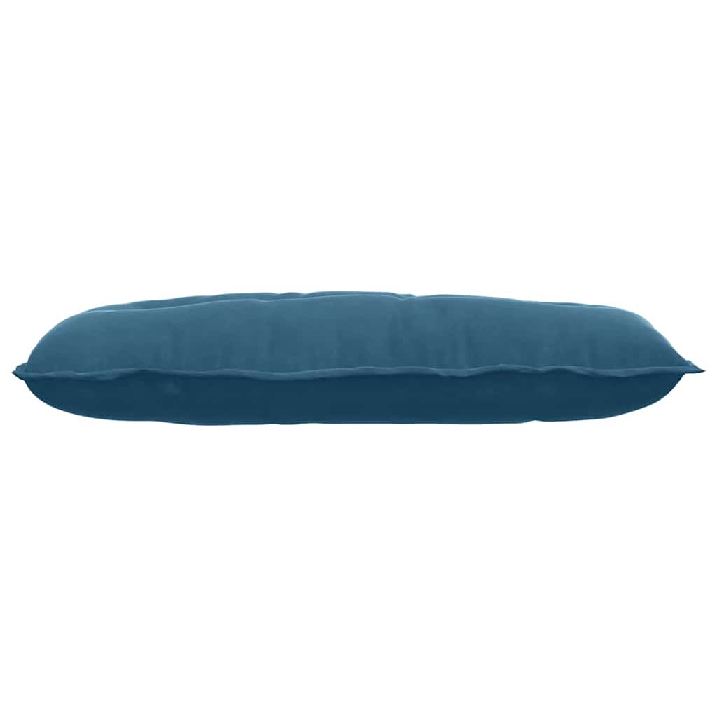 Rückenkissen Blau 100 x 50 cm Cordstoff