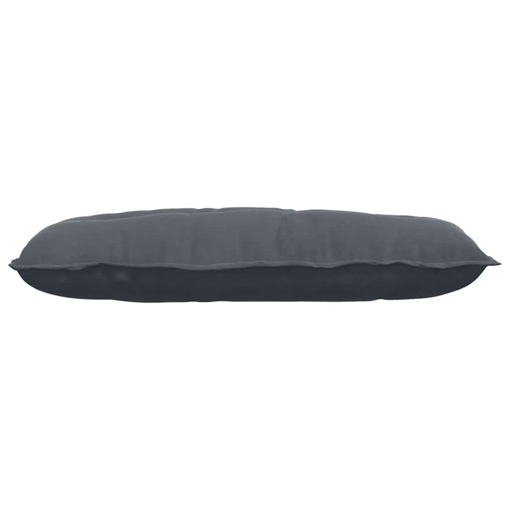 Rückenkissen Dunkelgrau 100 x 50 cm Cordstoff