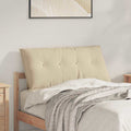 Rückenkissen Creme 100 x 50 cm Mikrofaserstoff