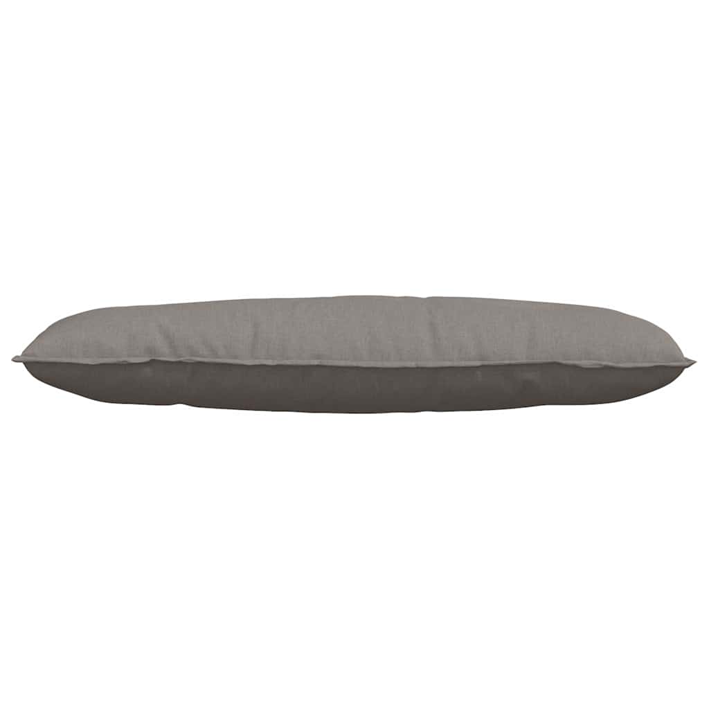 Rückenkissen Taupe 120 x 19 x 50 cm Stoff