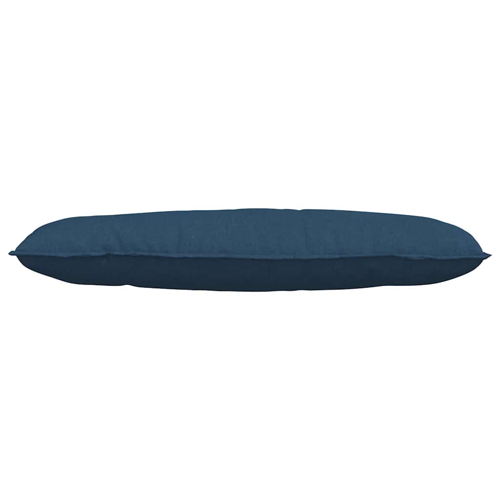 Rückenkissen Blau 120 x 19 x 50 cm Stoff