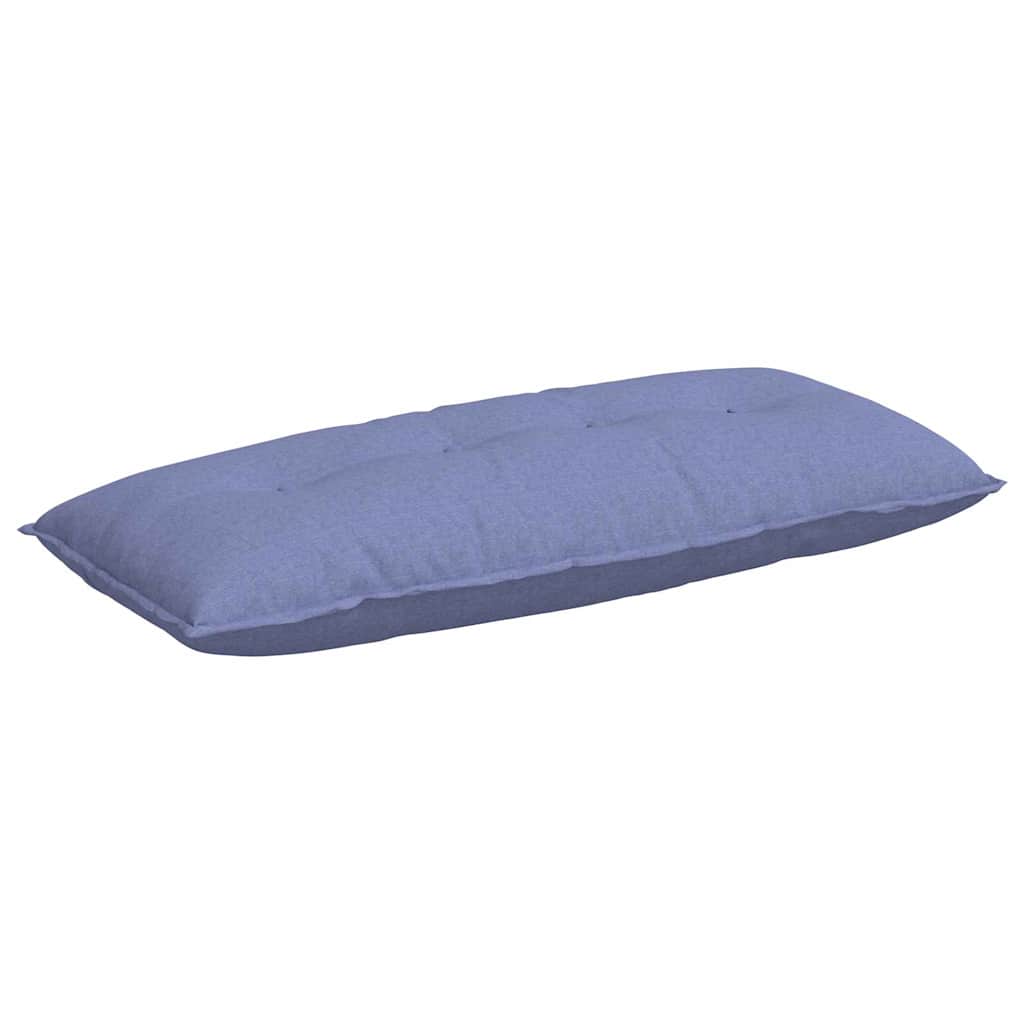 Rückenkissen Jeans blau 120 x 19 x 50 cm Stoff