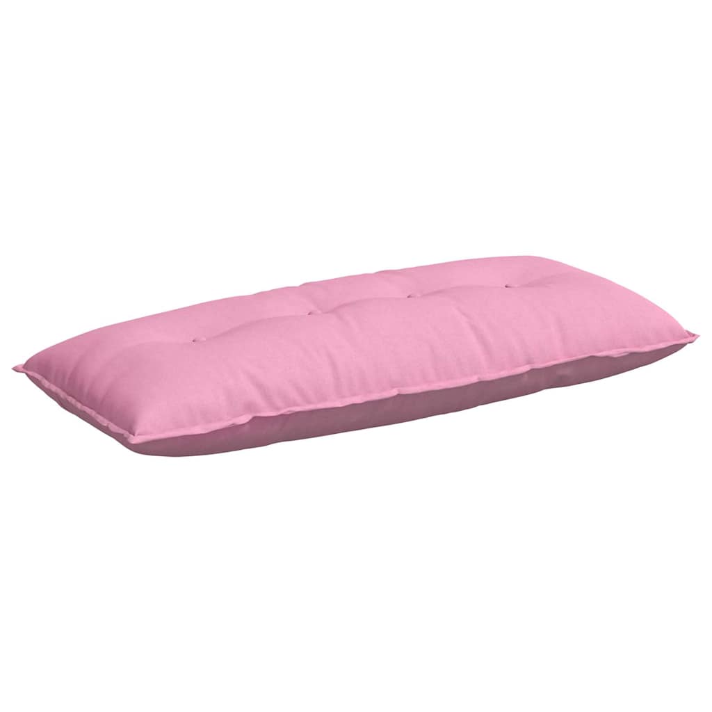 Rückenkissen Rosa 120 x 19 x 50 cm Stoff