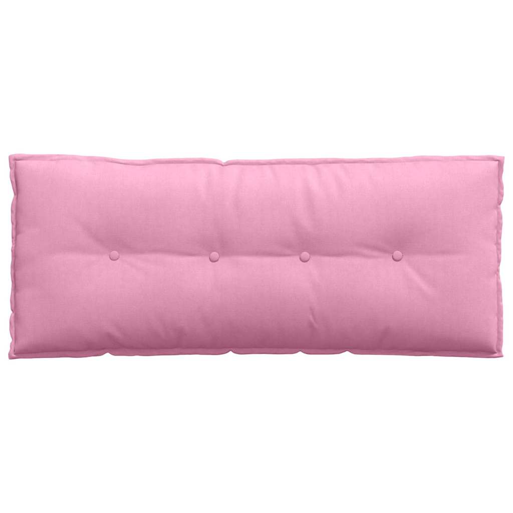 Rückenkissen Rosa 120 x 19 x 50 cm Stoff