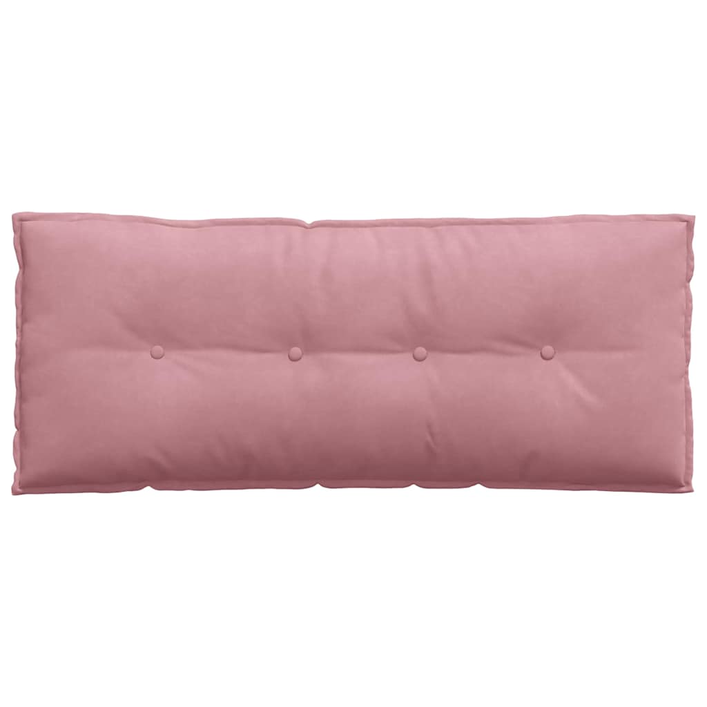 Rückenkissen Rosa 120 x 50 cm Cordstoff