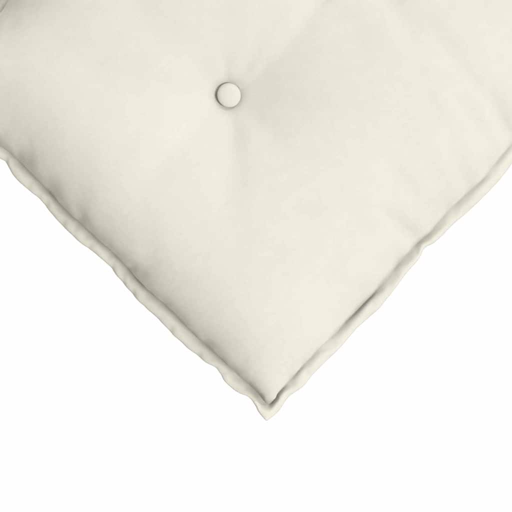 Rückenkissen Creme 120 x 50 cm Cordstoff