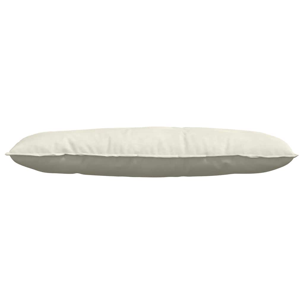 Rückenkissen Creme 120 x 50 cm Cordstoff