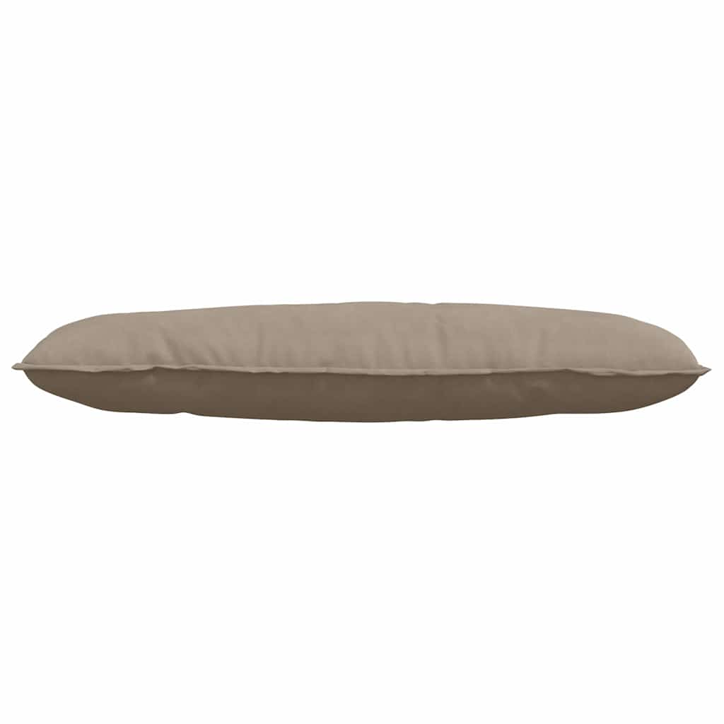 Rückenkissen Taupe 120 x 50 cm Mikrofaserstoff