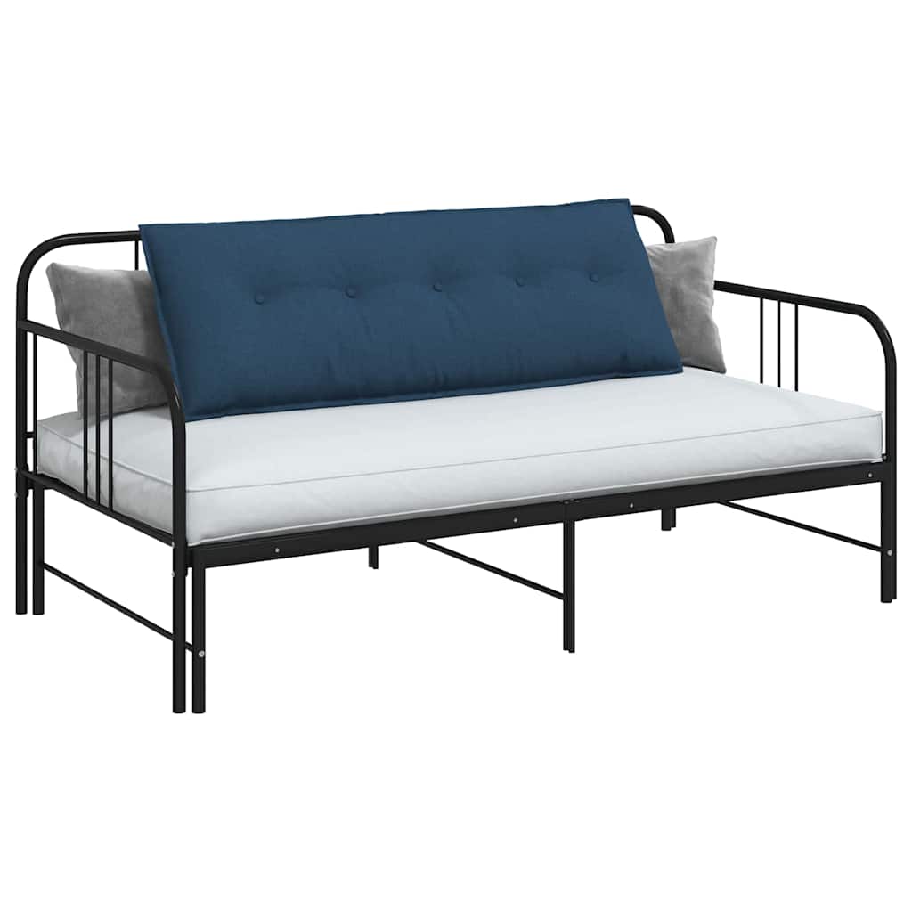 Rückenkissen Blau 140 x 19 x 50 cm Stoff