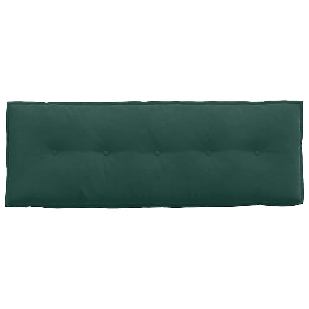 Rückenkissen Dunkelgrün 140 x 50 cm Cordstoff