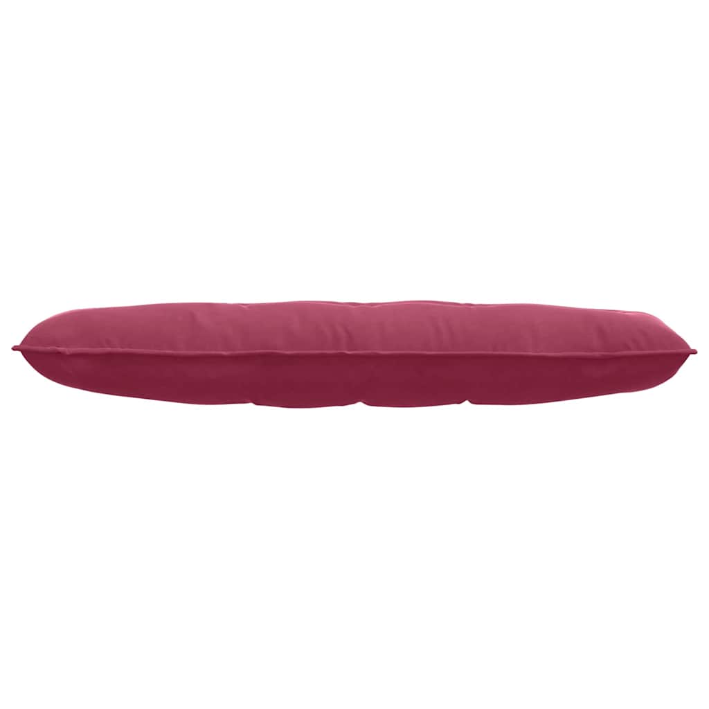 Rückenkissen Weinrot 140 x 50 cm Cordstoff