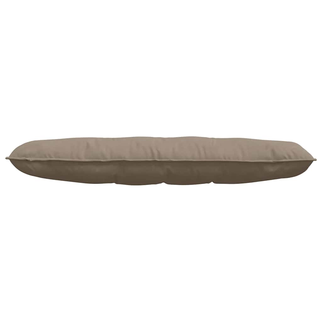 Rückenkissen Taupe 140 x 50 cm Mikrofaserstoff