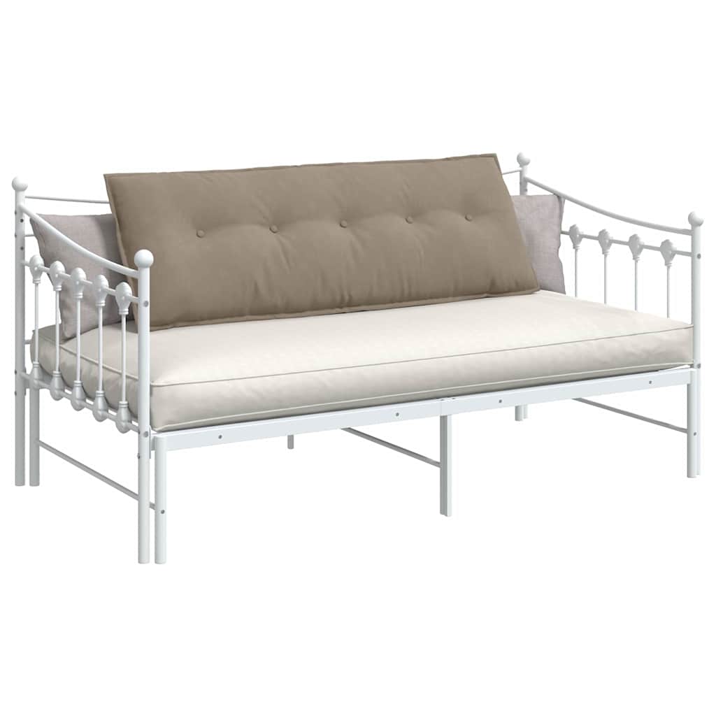 Rückenkissen Taupe 140 x 50 cm Mikrofaserstoff