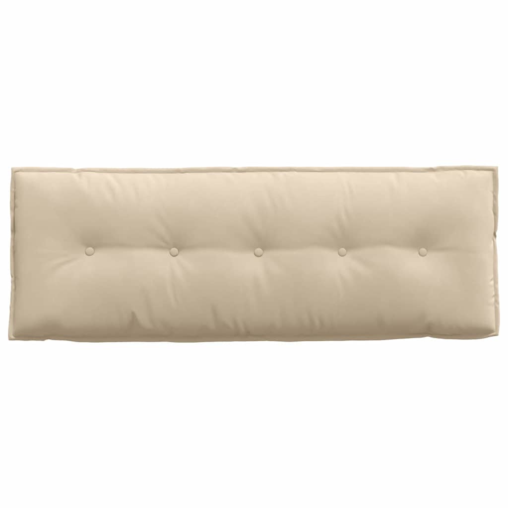 Rückenkissen Creme 140 x 50 cm Mikrofaserstoff