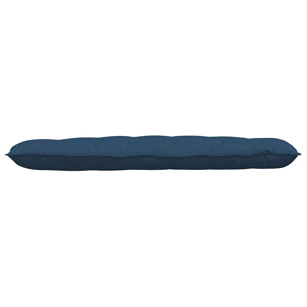 Rückenkissen Blau 160 x 19 x 50 cm Stoff