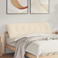 Rückenkissen Beige 160 x 50 cm Mikrofaserstoff