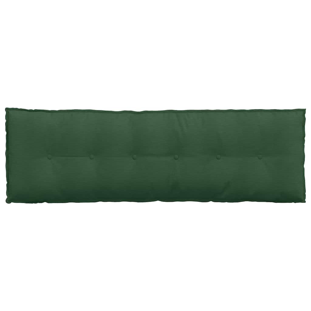 Rückenkissen Dschungelgrün 160 x 50 cm Cordstoff