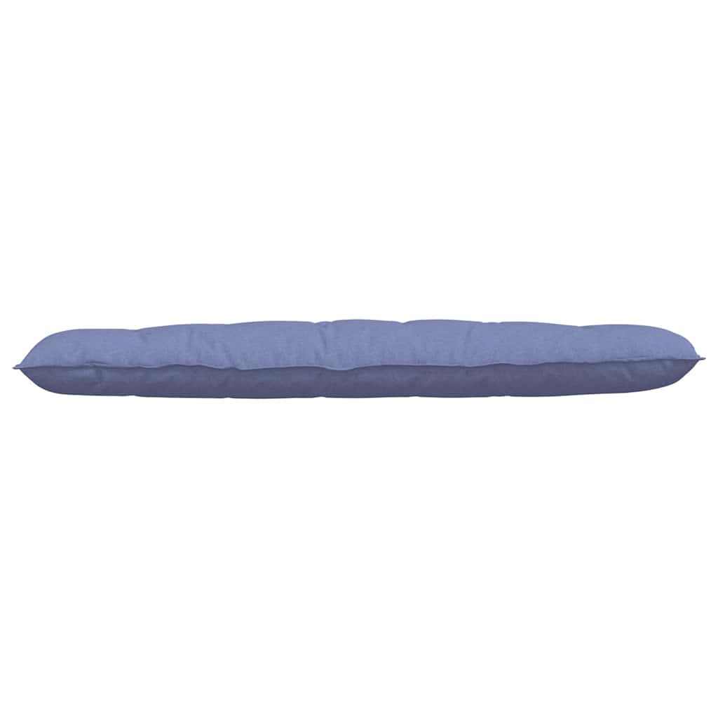 Rückenkissen Jeans blau 180 x 19 x 50 cm Stoff