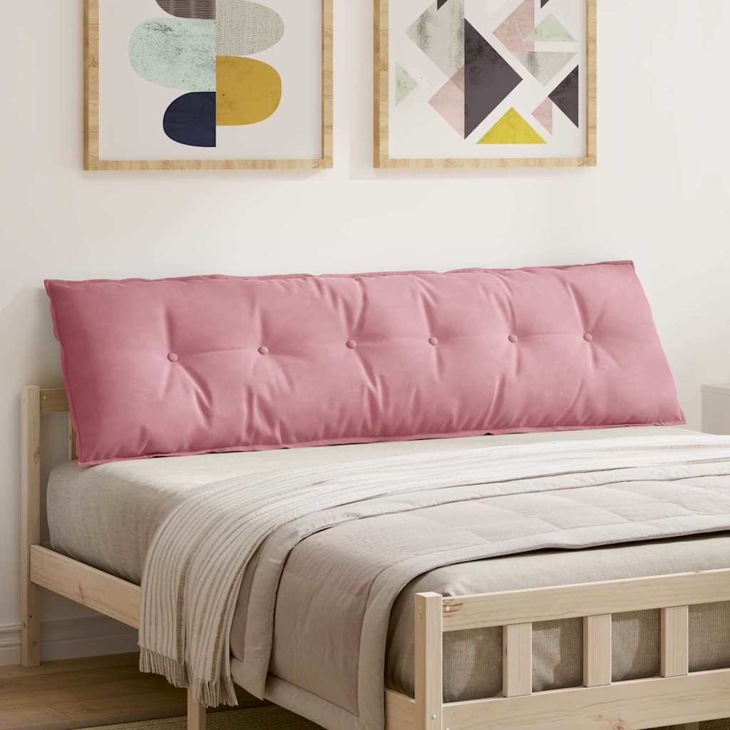 Rückenkissen Rosa 180 x 50 cm Cordstoff