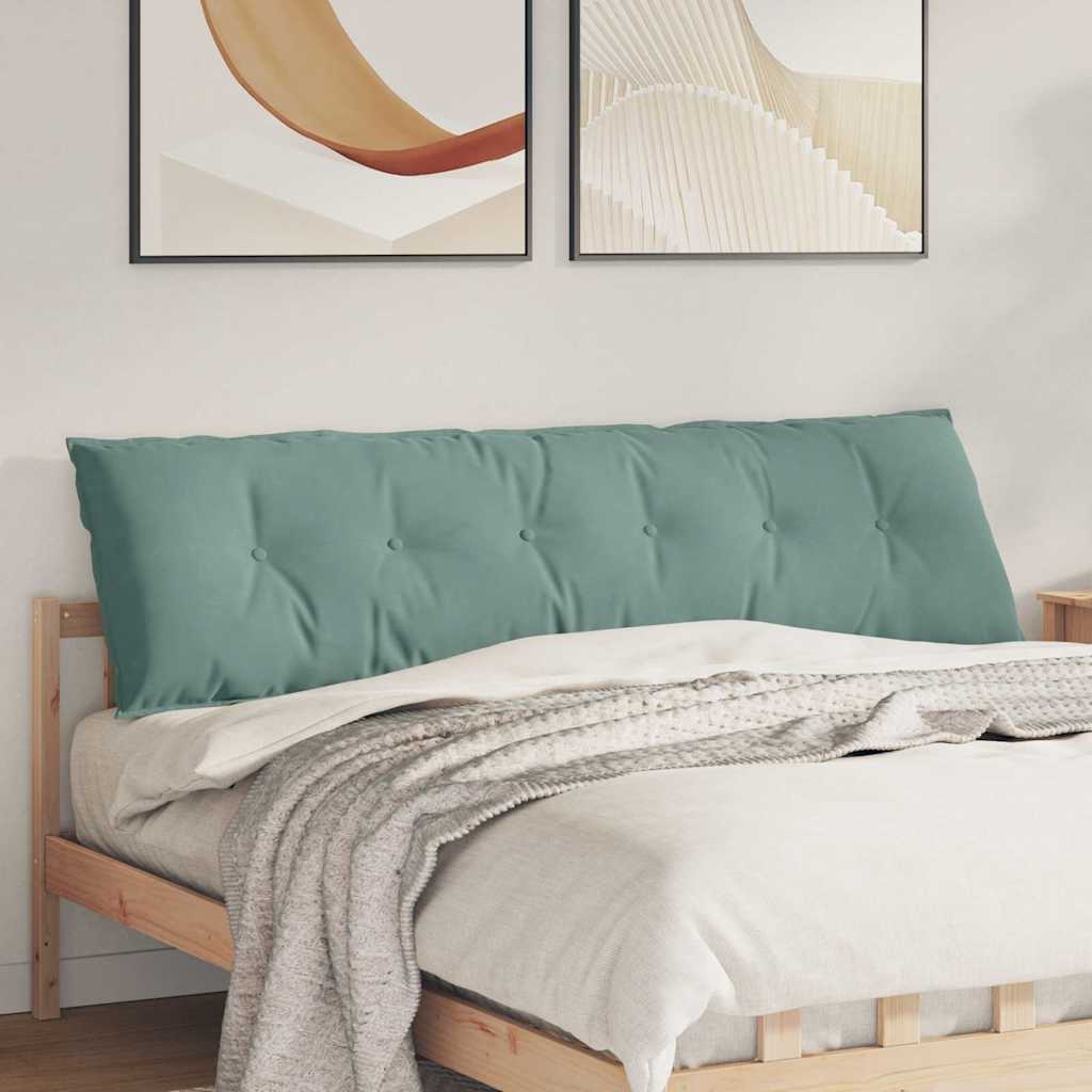 Rückenkissen Meergrün 180 x 50 cm Cordstoff