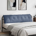 Rückenkissen Blau 180 x 50 cm Cordstoff
