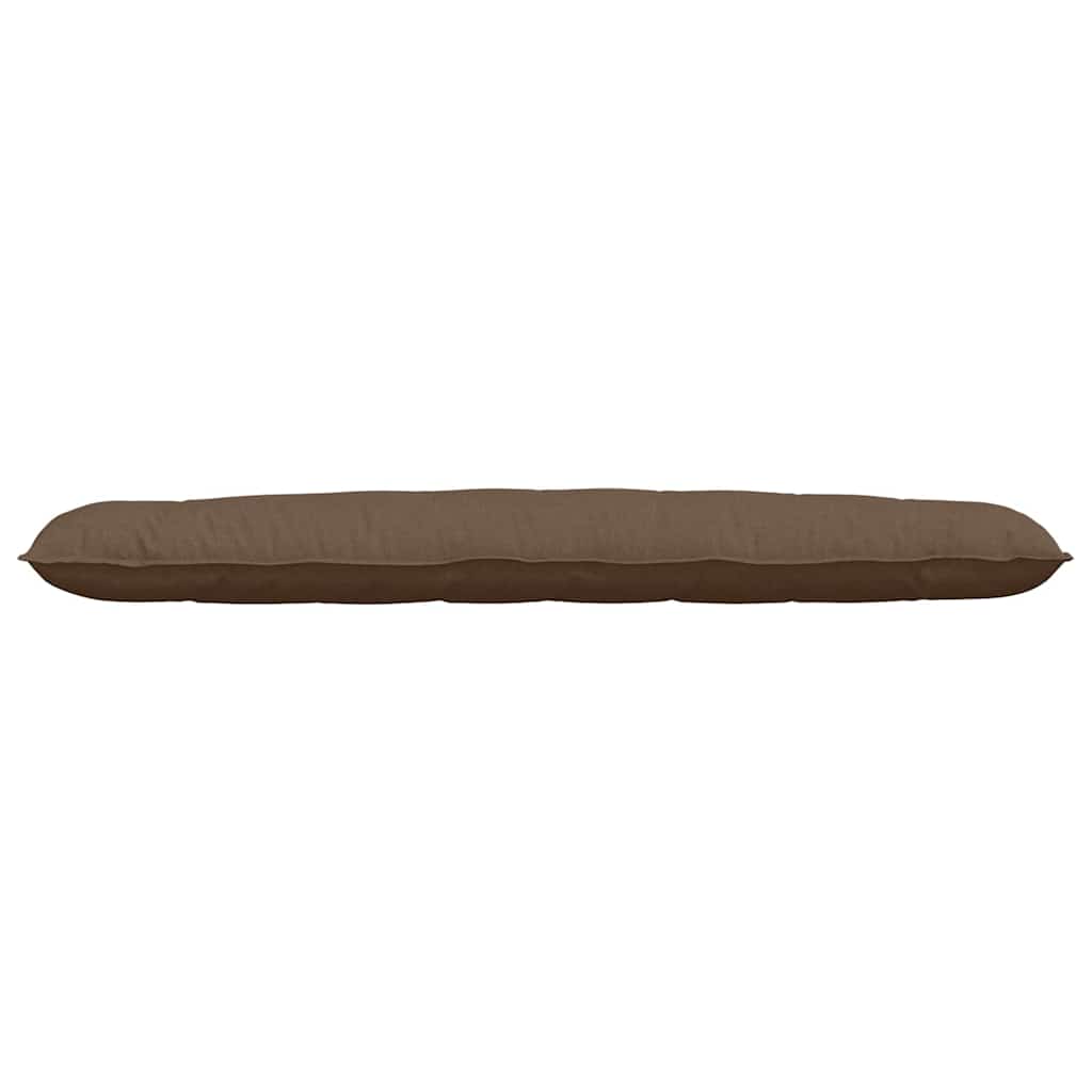 Rückenkissen Braun 200 x 19 x 50 cm Stoff