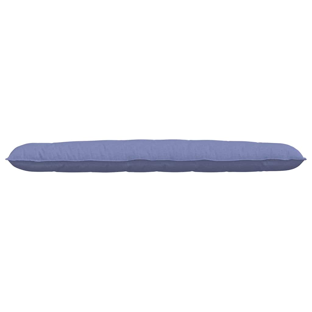 Rückenkissen Jeans blau 200 x 19 x 50 cm Stoff