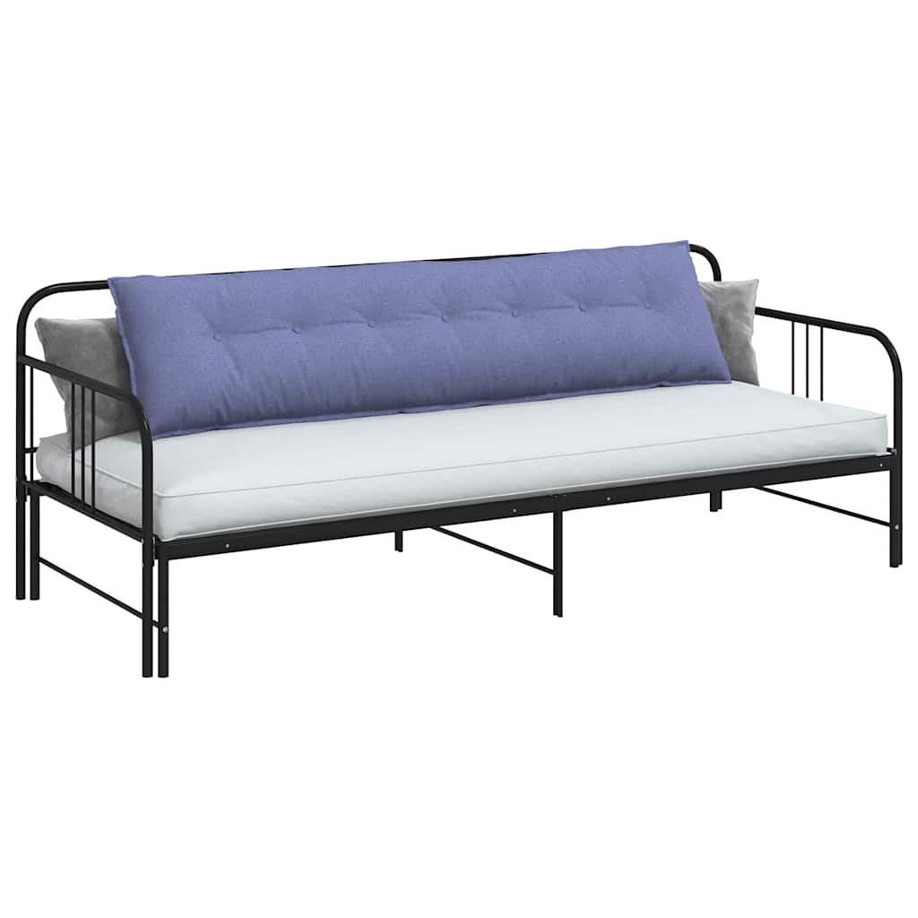 Rückenkissen Jeans blau 200 x 19 x 50 cm Stoff