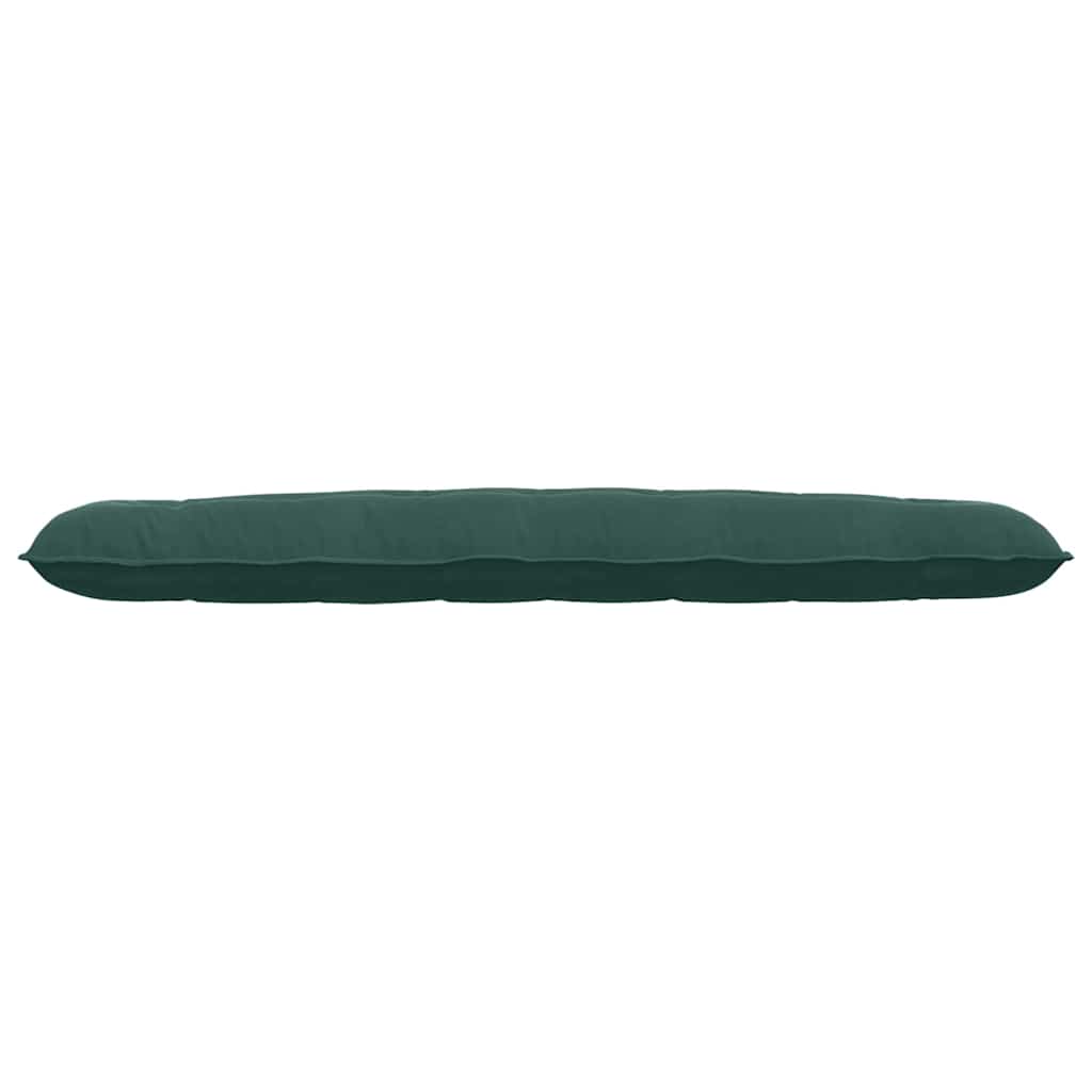 Rückenkissen Dunkelgrün 200 x 50 cm Cordstoff