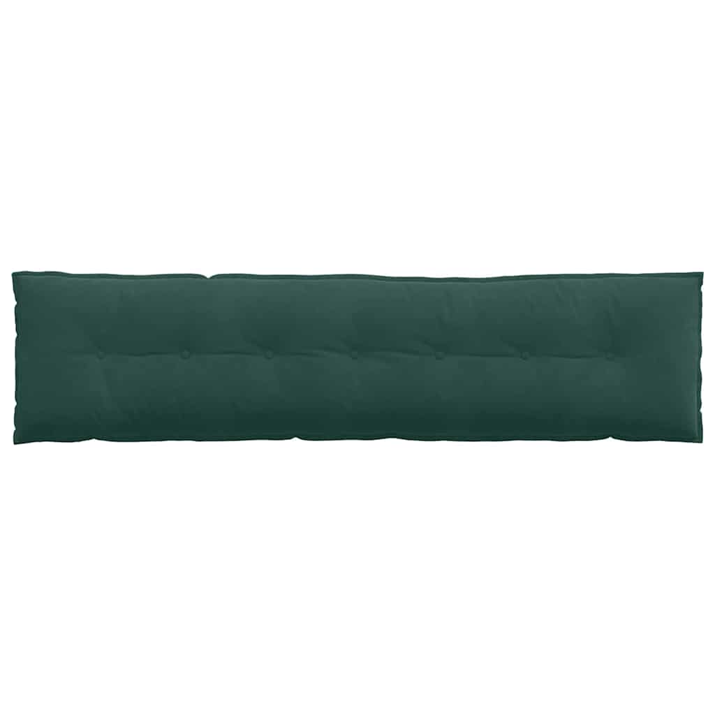 Rückenkissen Dunkelgrün 200 x 50 cm Cordstoff