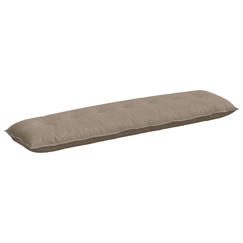 Rückenkissen Taupe 200 x 50 cm Mikrofaserstoff
