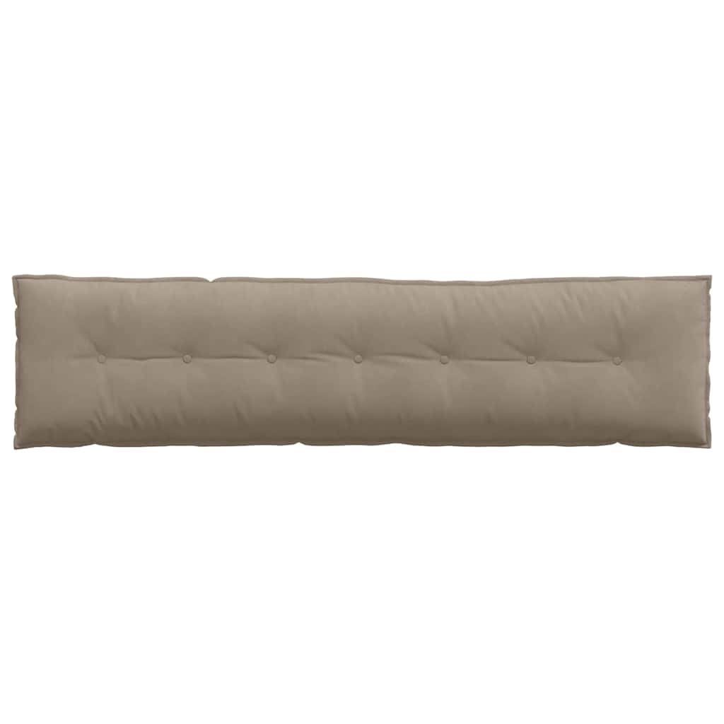 Rückenkissen Taupe 200 x 50 cm Mikrofaserstoff