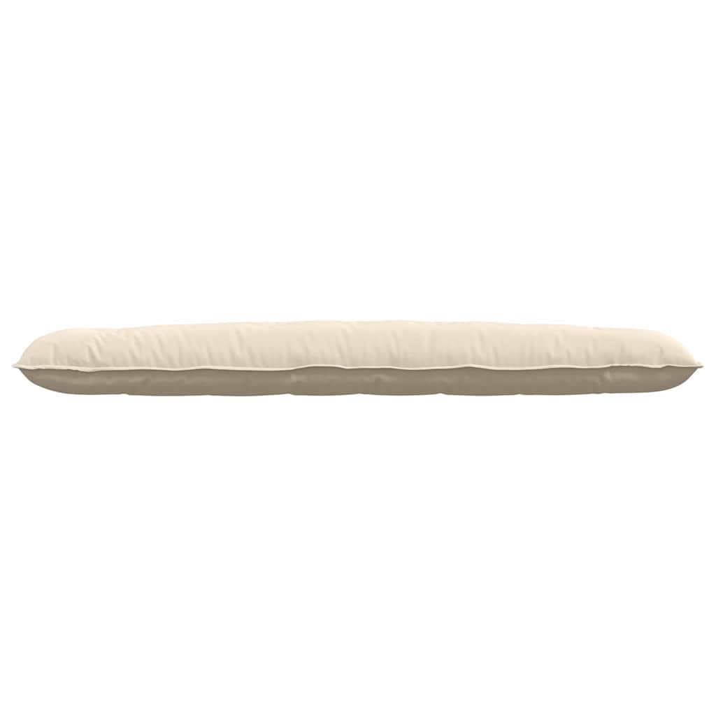 Rückenkissen Beige 200 x 50 cm Mikrofaserstoff