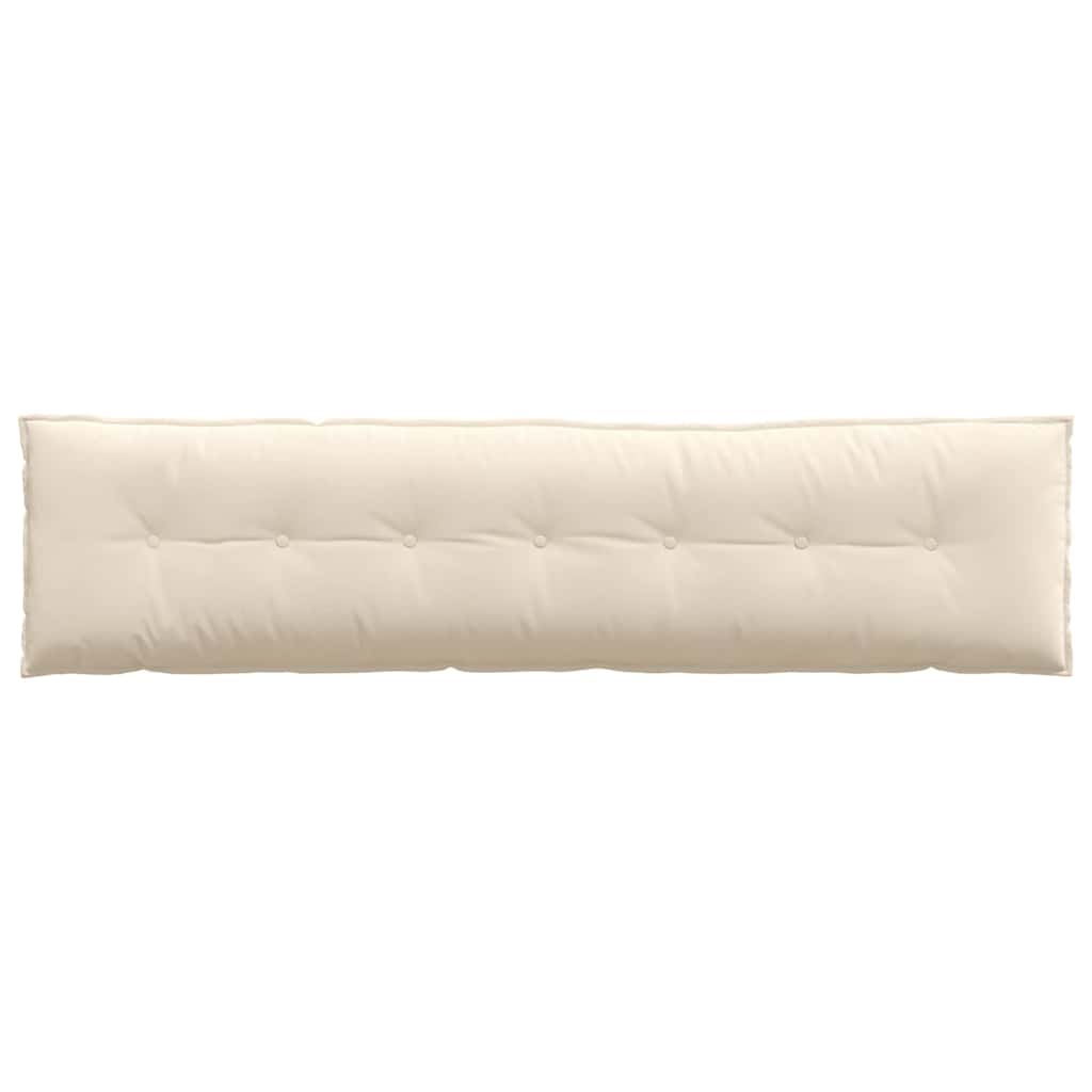 Rückenkissen Beige 200 x 50 cm Mikrofaserstoff