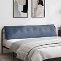 Rückenkissen Blau 200 x 50 cm Cordstoff