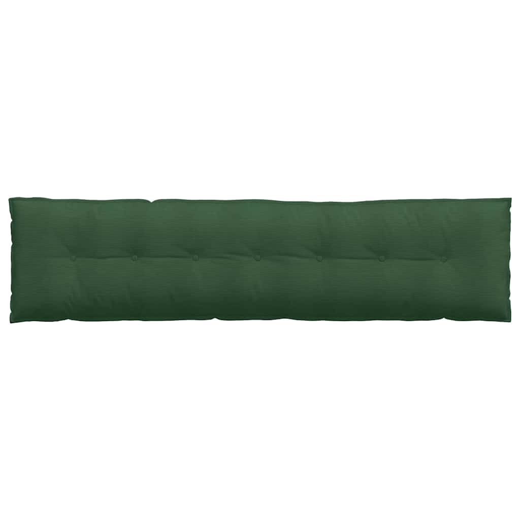 Rückenkissen Dschungelgrün 200 x 50 cm Cordstoff