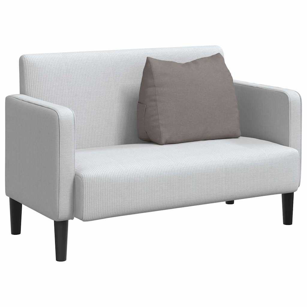 Rückenkissen Taupe 60 x 20 x 50 cm Stoff