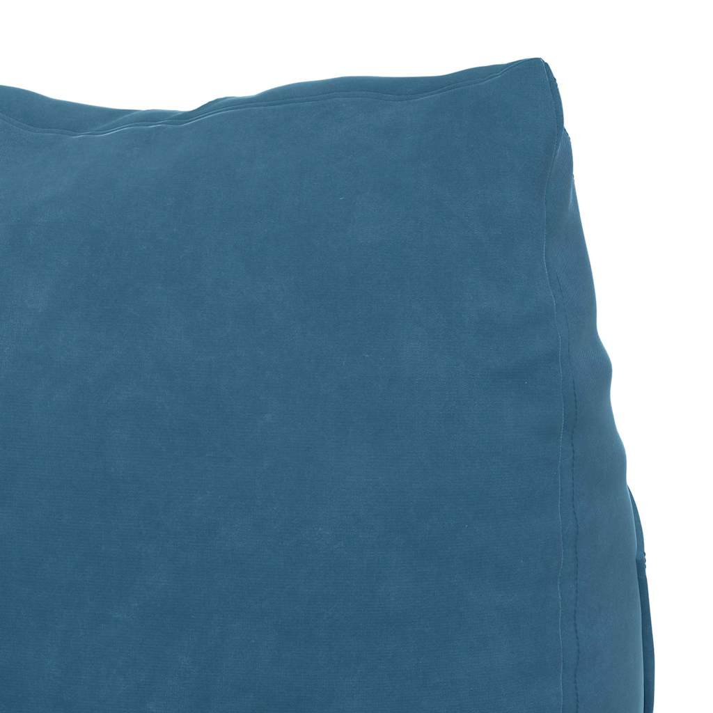 Rückenkissen Blau 60 x 20 x 50 cm Cordstoff