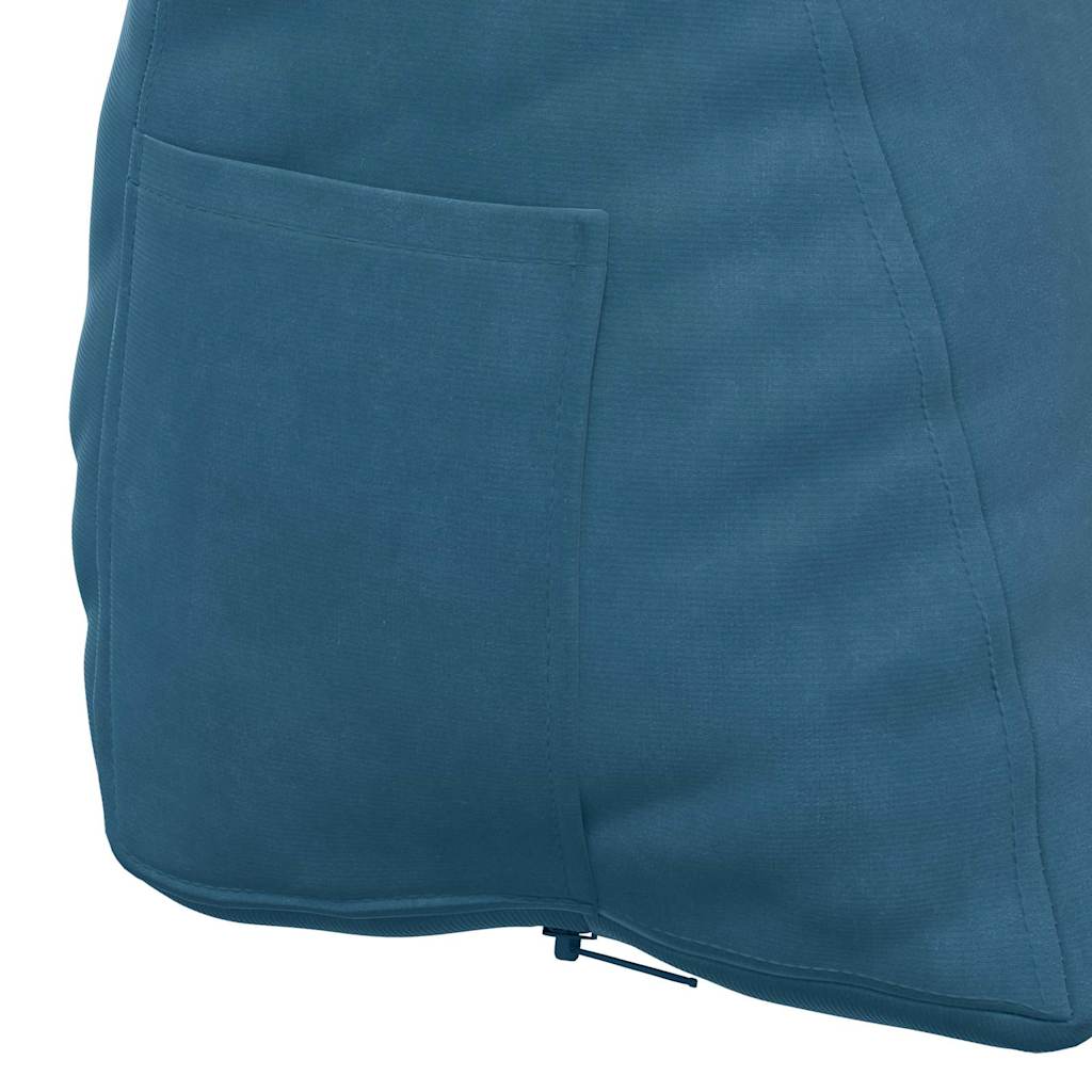 Rückenkissen Blau 60 x 20 x 50 cm Cordstoff